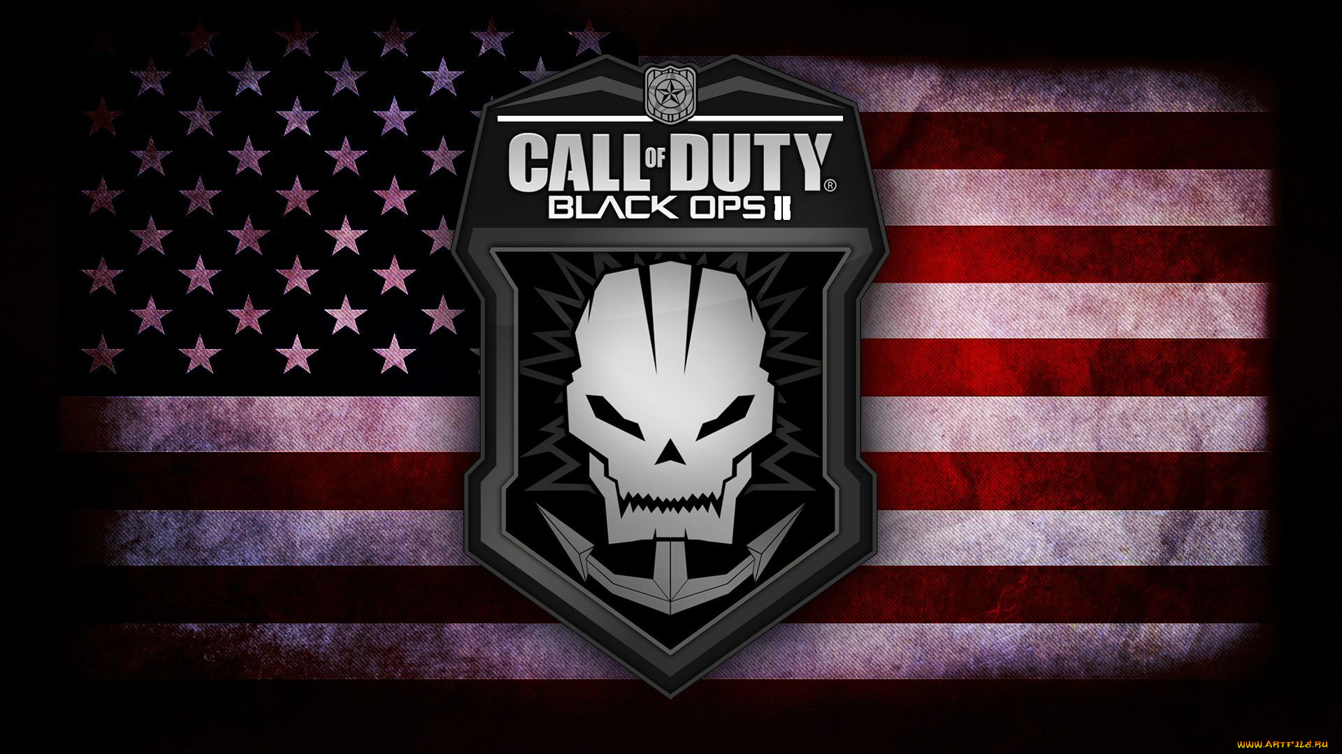 call of duty, black ops ii, видео игры, логотип, фон.